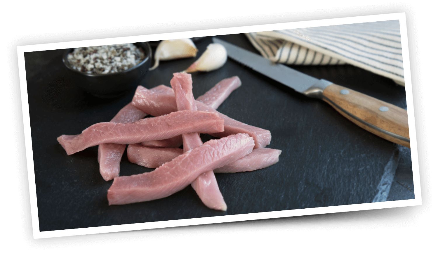 Filetspitzen aus der Keule