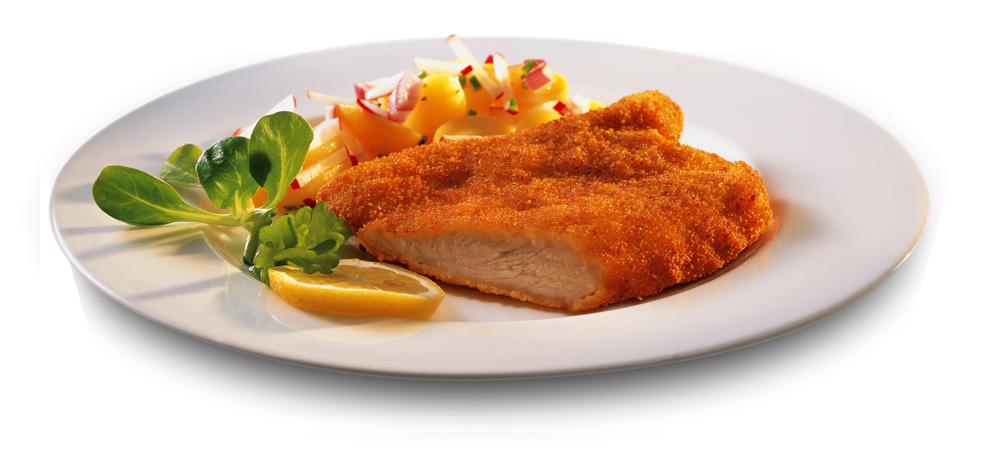 Putenschnitzel (paniert)